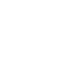 Schwarz-weißes Quadrat mit weißen Linien als symbolisches Grafikdesign für Wohnflächen von 41 bis 68 qm